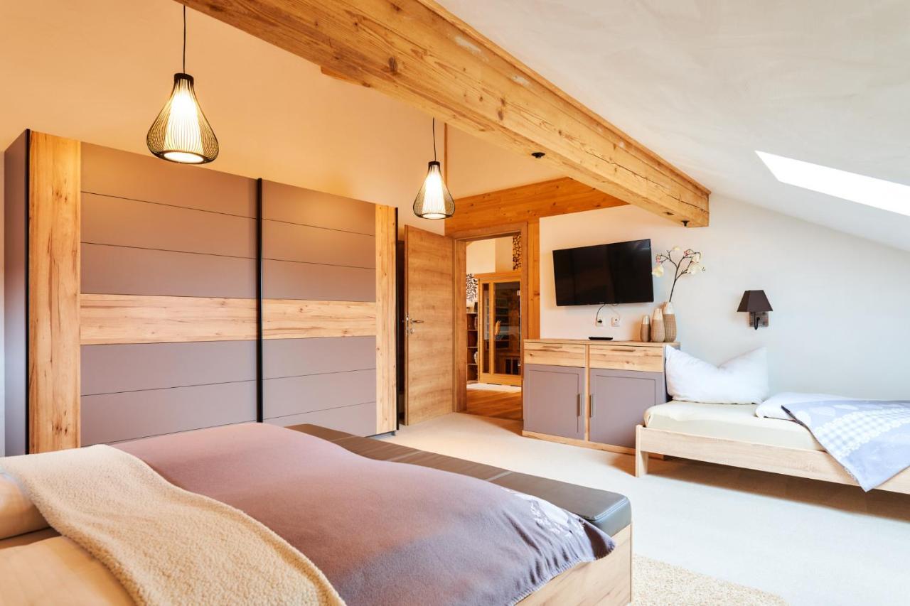 Apartamento Haus Sonnblick Wängle Exterior foto